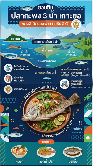 ประชาสัมพันธ์ชุมชนท่องเที่ยว OTOP นวัตวิถี ตำบลเกาะยอ อำเภอเมืองสงขลา